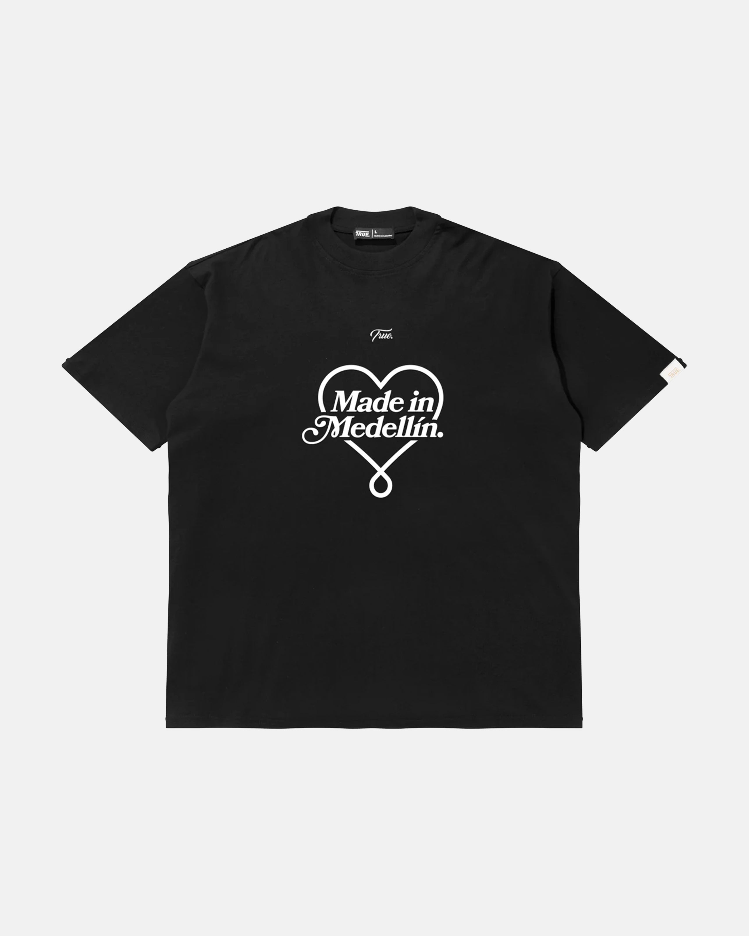 TRUE CAMISETA OVERSIZED MEDELLÍN - NEGRA