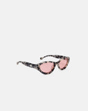 TRUE - Cat-Eye Sunglasses Black & White