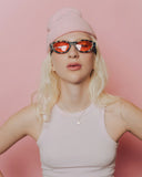 TRUE - Cat-Eye Sunglasses Black & White
