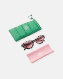 TRUE - Cat-Eye Sunglasses Black & White