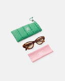 TRUE - Cat-Eye Sunglasses Brown