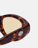 TRUE - Cat-Eye Sunglasses Brown