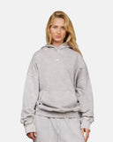 True Classic Hoodie Washed Gray