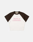 TRUE - Colombia Baby Tee - Brown