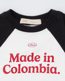 True Colombia Baby Tee Negro