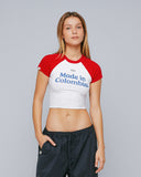 True Colombia Baby Tee - Red