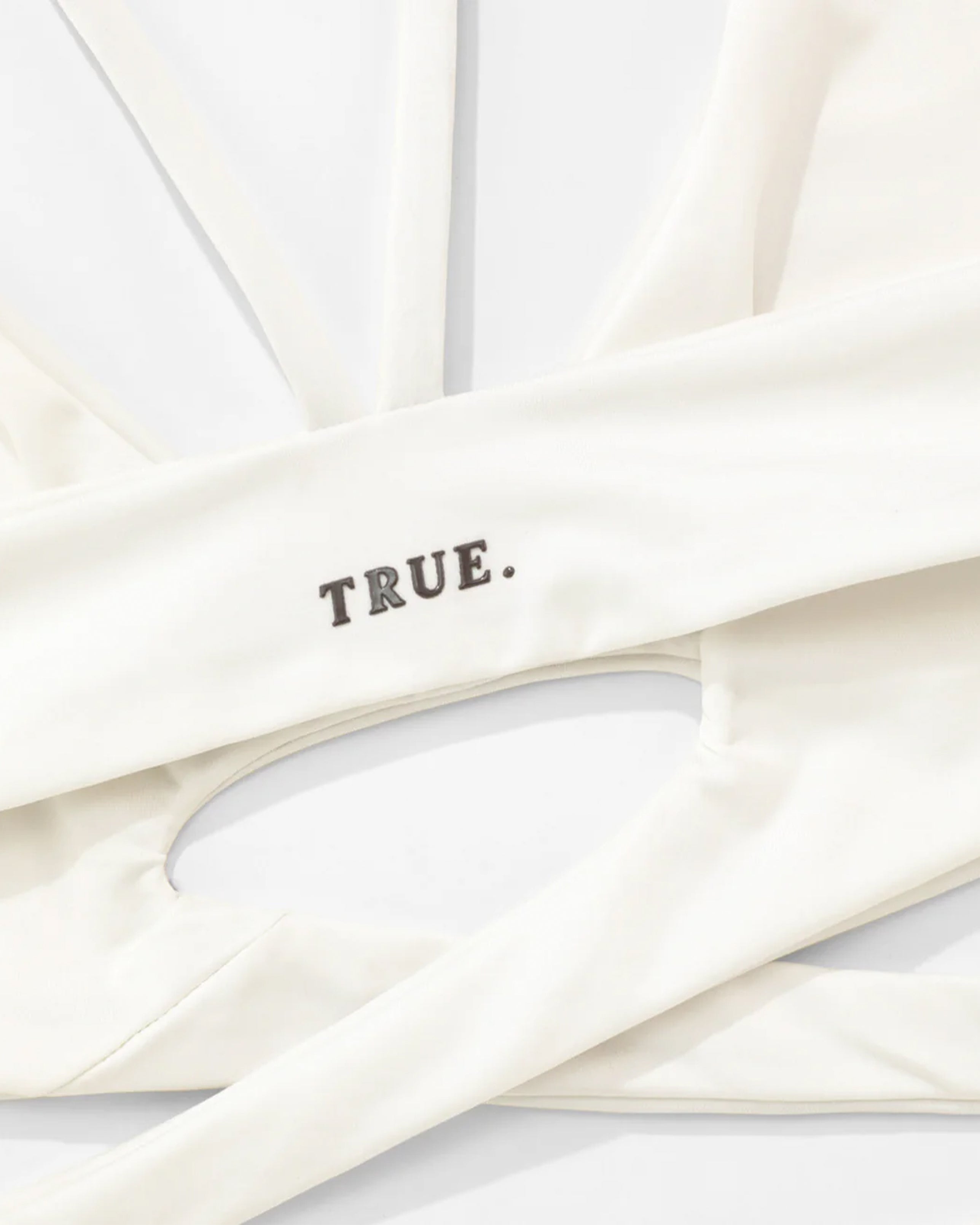 TRUE CROSSED TOP - CREAM