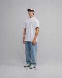 True Cursive Logo T-Shirt Blanco