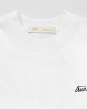 True Cursive Logo T-Shirt Blanco