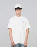 True Cursive Logo T-Shirt Crema