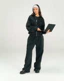 TRUE - Daily Washed Hoodie - Black