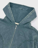 TRUE - Daily Washed Hoodie - Vintage Blue