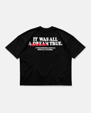 TRUE - Dream Boxy Tee - Negro