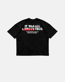 True Dream Boxy Tee Negro