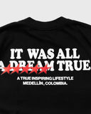 True Dream Boxy Tee Negro