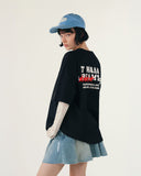 True Dream Boxy Tee Negro