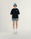 True Dream Boxy Tee Negro
