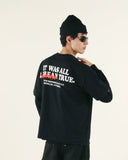 True Dream Boxy Tee Negro