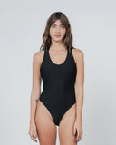 TRUE Elastic Bodysuit - Black