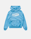 TRUE  EVERYDAY LOGO HOODIE  SKY BLUE
