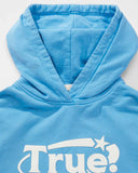 TRUE  EVERYDAY LOGO HOODIE  SKY BLUE