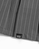 True finish line pinstripe mini skirt – Gray