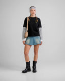 TRUE - True Flower Boxy LS - Black