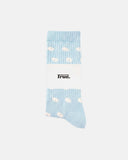 TRUE - True Flowers Socks - Baby Blue
