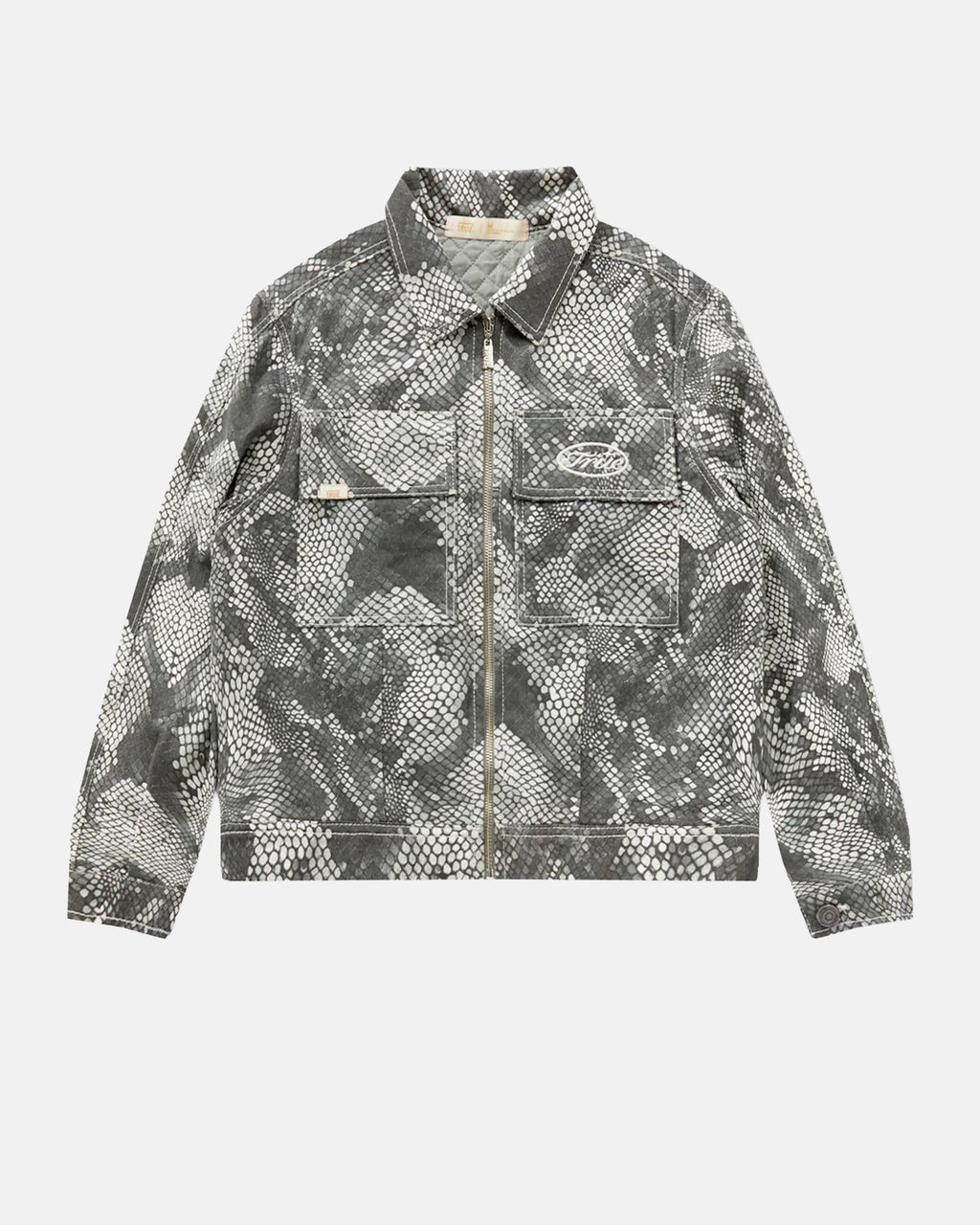 TRUE PYTHON DRILL LIGHT JACKET - GRAY