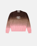 TRUE GRADIENT KNIT PULLOVER  PINK