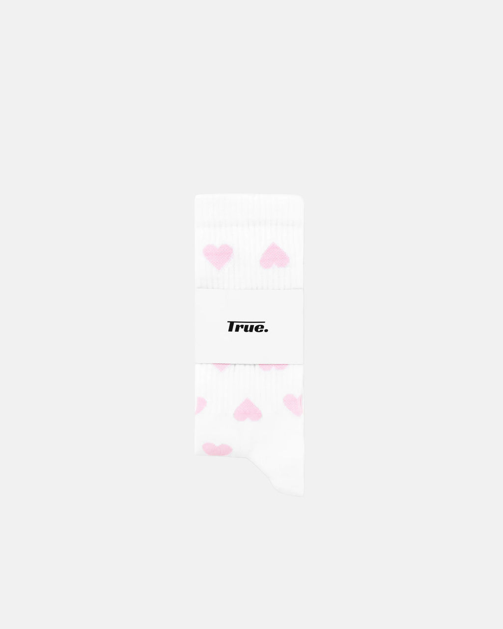 TRUE HEARTS SOCKS - WHITE