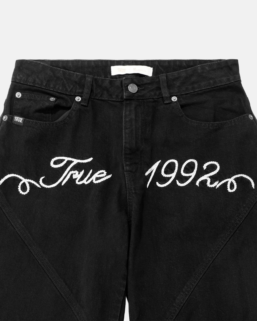 TRUE INTERLUDE LOOSE PANTS - BLACK