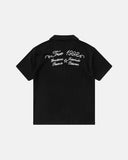 True Knitted Resort Polo - Black