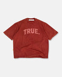 TRUE - Latino Vintage Boxy Tee - Burgundy