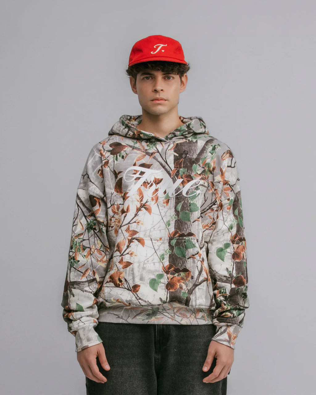 TRUE LEAF HOODIE - BROWN