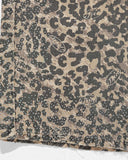 TRUE - Leopard Wide Leg Jeans - Camel