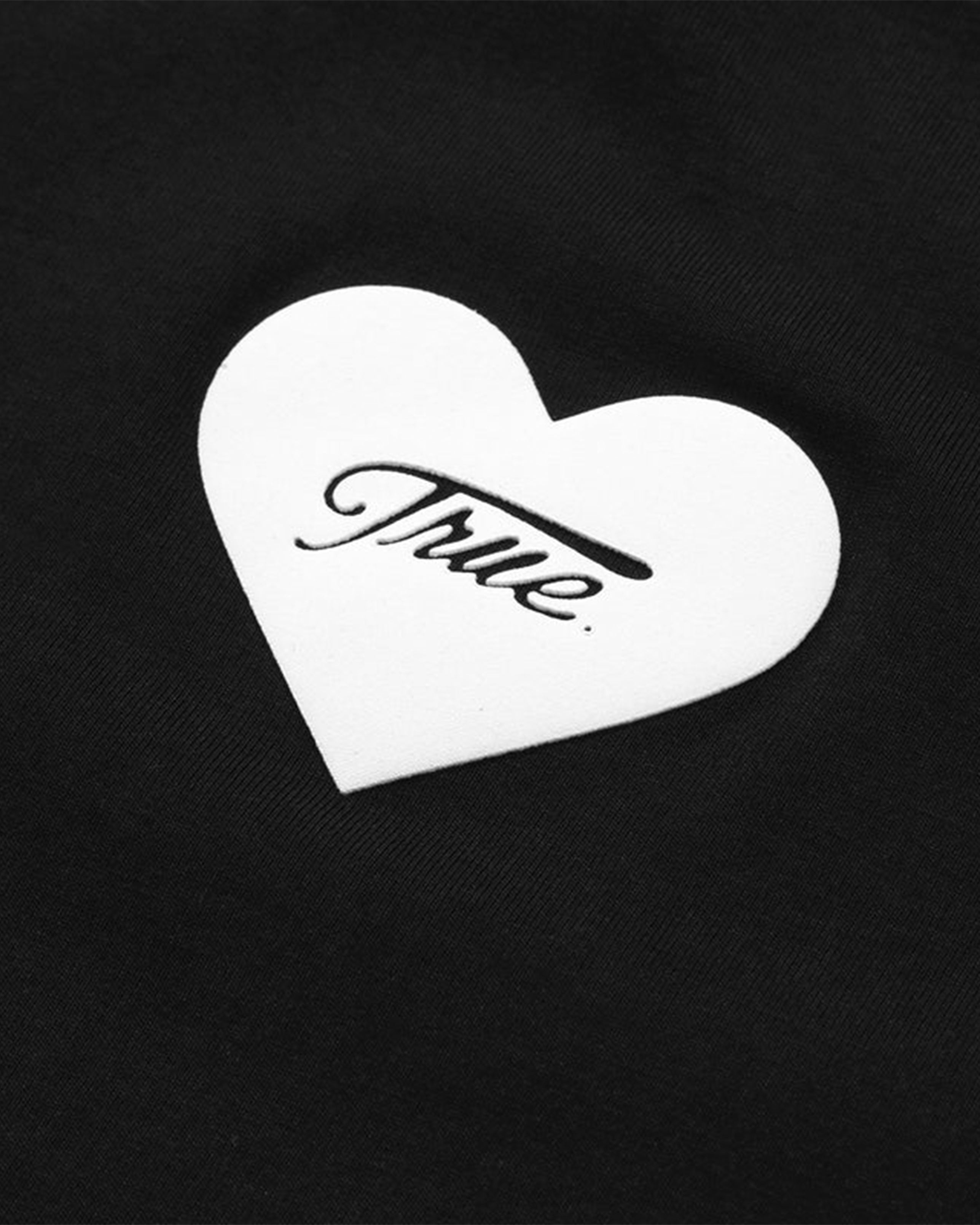 TRUE MEMORIES SLIM TEE - BLACK