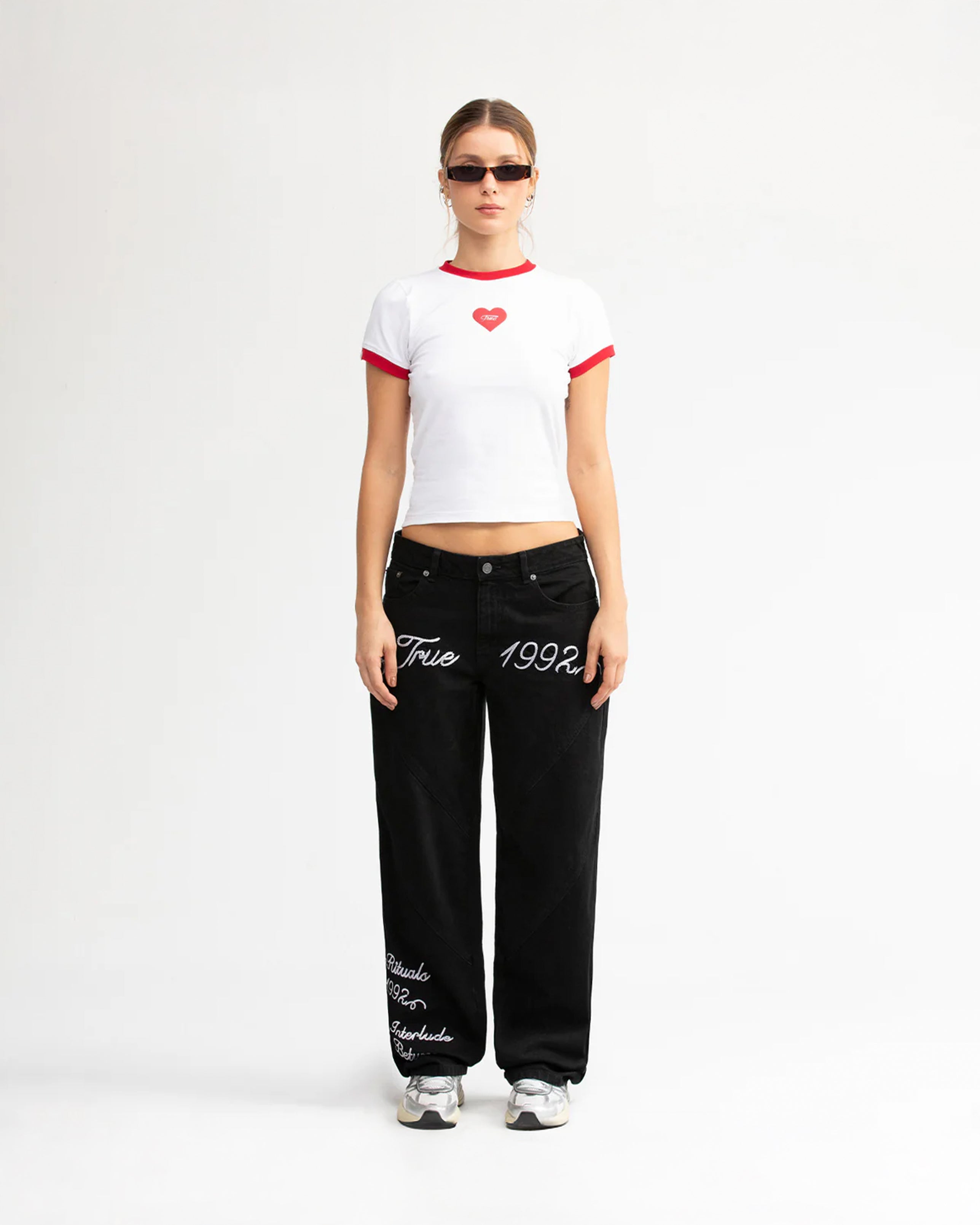 TRUE MEMORIES SLIM TEE - WHITE