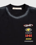 True no finish line tshirt – Black