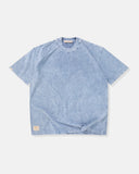 TRUE - Oversized Washed T-Shirt - Azul