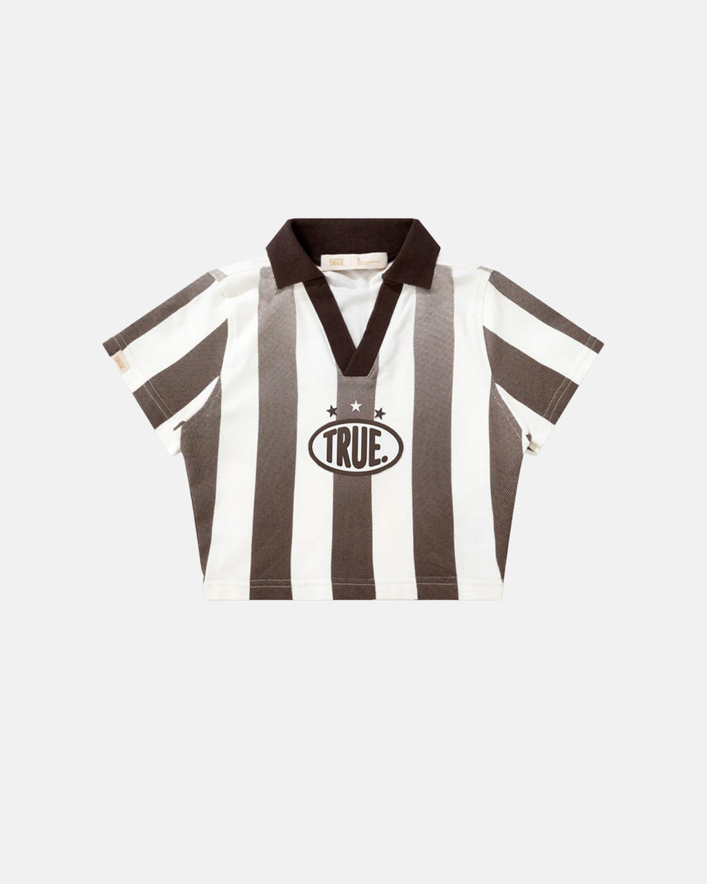 TRUE PARAÍSO SOCCER SLIM TEE - BROWN