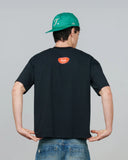 TRUE POP TASTE BOXY TEE BLACK