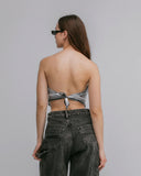 True Python Bandana - Gray