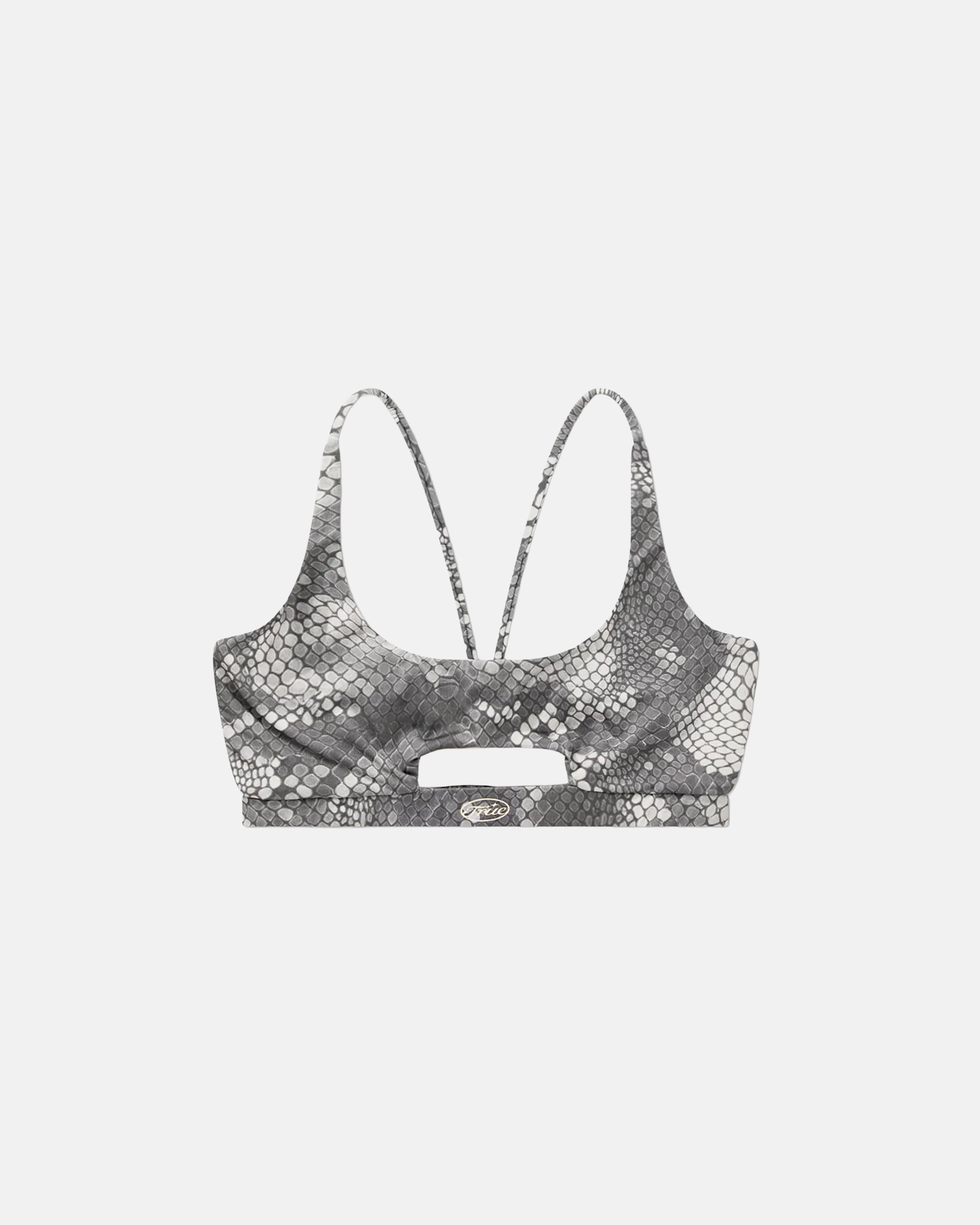 TRUE PYTHON CUT-OUT TOP - GRAY