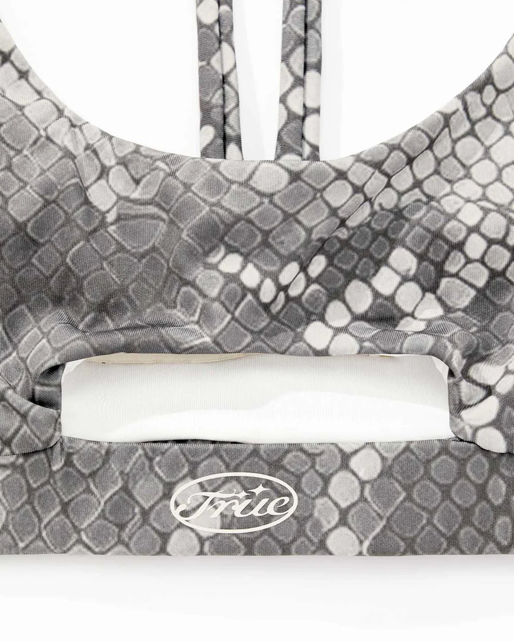 TRUE PYTHON CUT-OUT TOP - GRAY