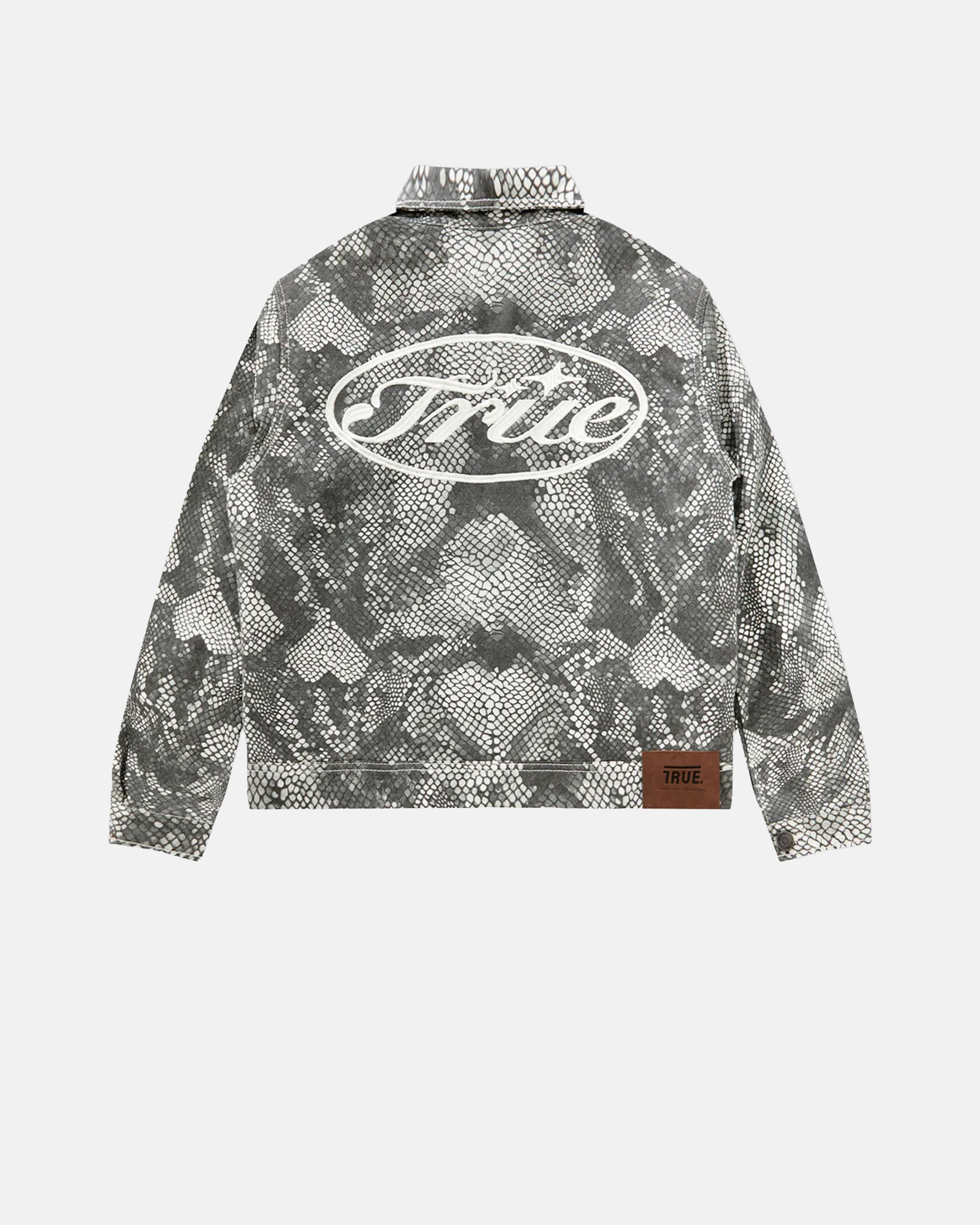 TRUE PYTHON DRILL LIGHT JACKET - GRAY