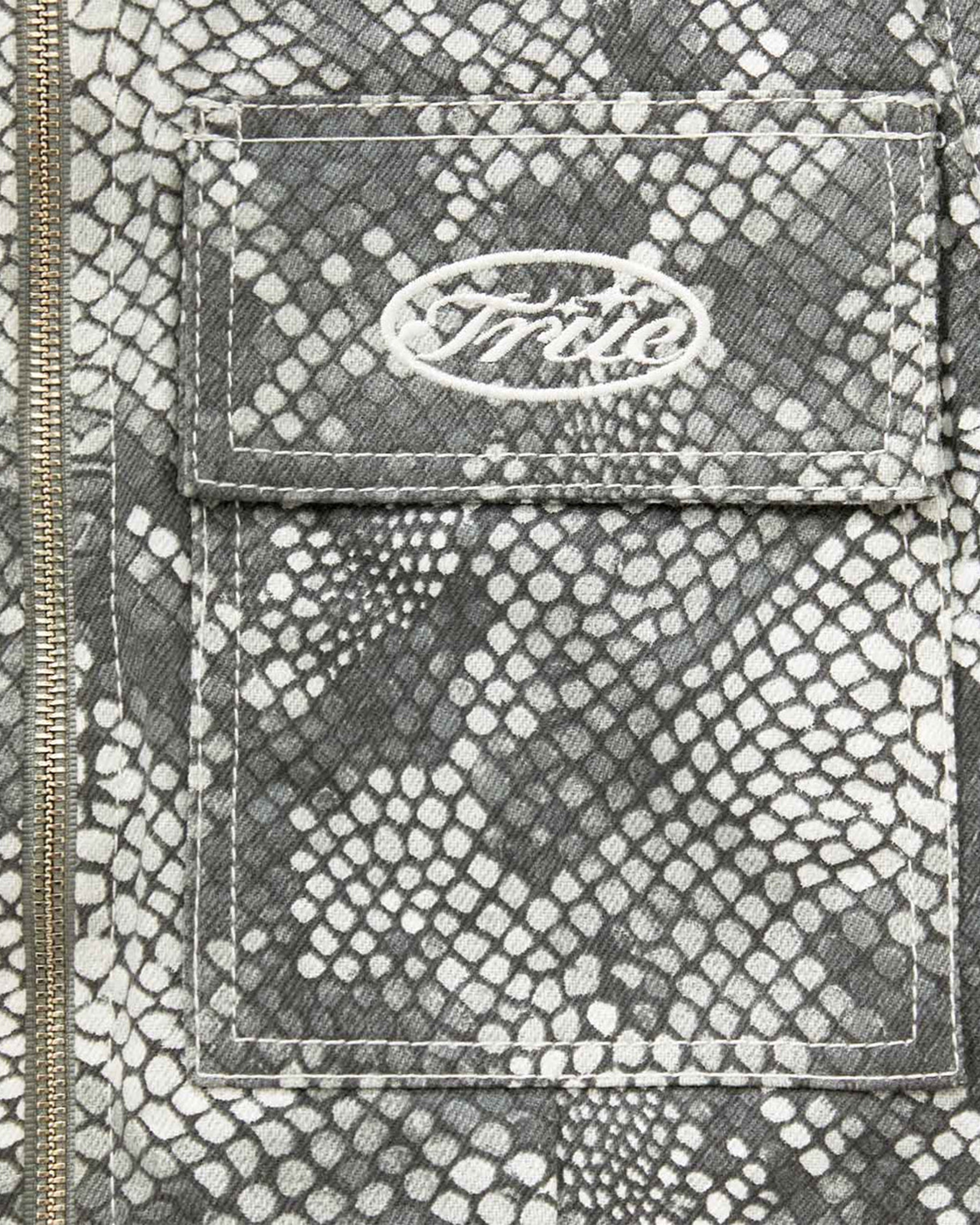 TRUE PYTHON DRILL LIGHT JACKET - GRAY