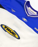 True Racing Cropped LS Shirt Blue