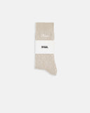True Ribbed Socks Camel