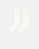 True Ribbed Socks Crema